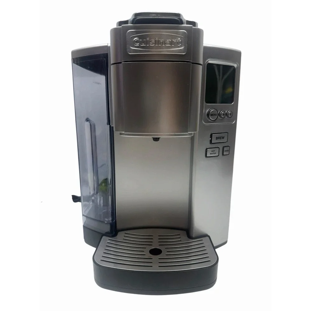 Cuisinart SS-10 Premium Single Serve Coffee Maker Silver K-Cup Brewer Used